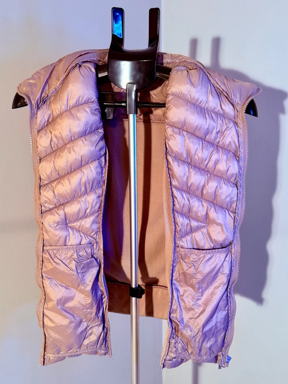 Zella Lilac Stretch Active Puffer Vest